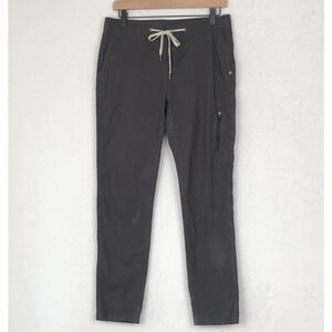 VUORI Ripstop Climber Pants Men's‎ M Gray Organic Cotton Stretch Outdoor Hiking